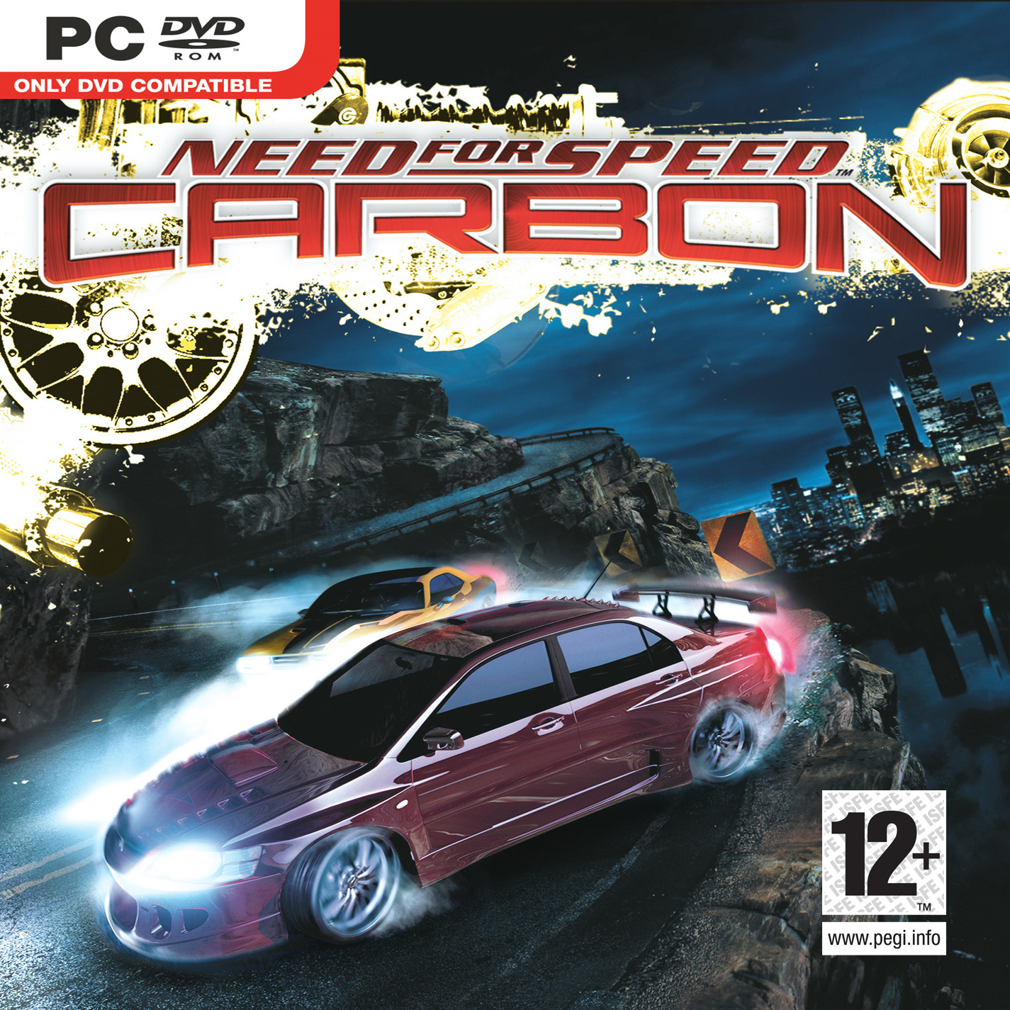 Need for Speed: Carbon - predný CD obal.