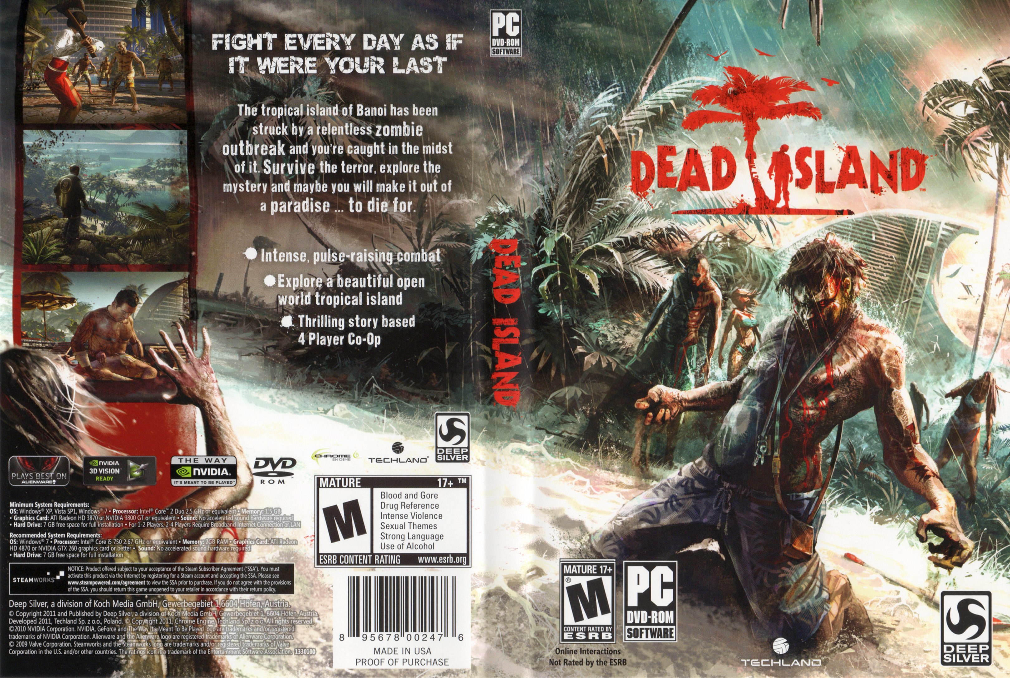 Dead Island - DVD obal