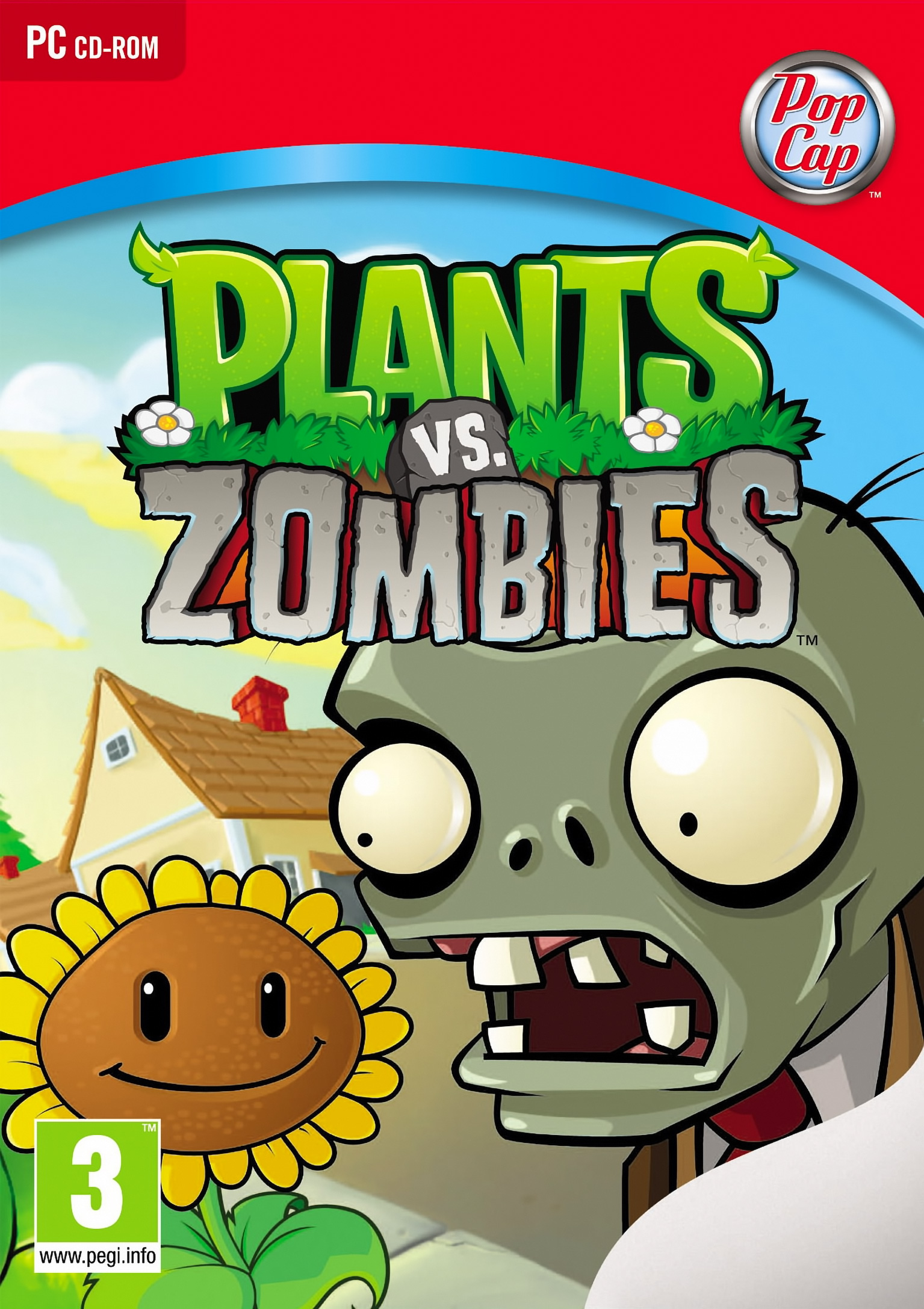Plants vs. Zombies - predn DVD obal