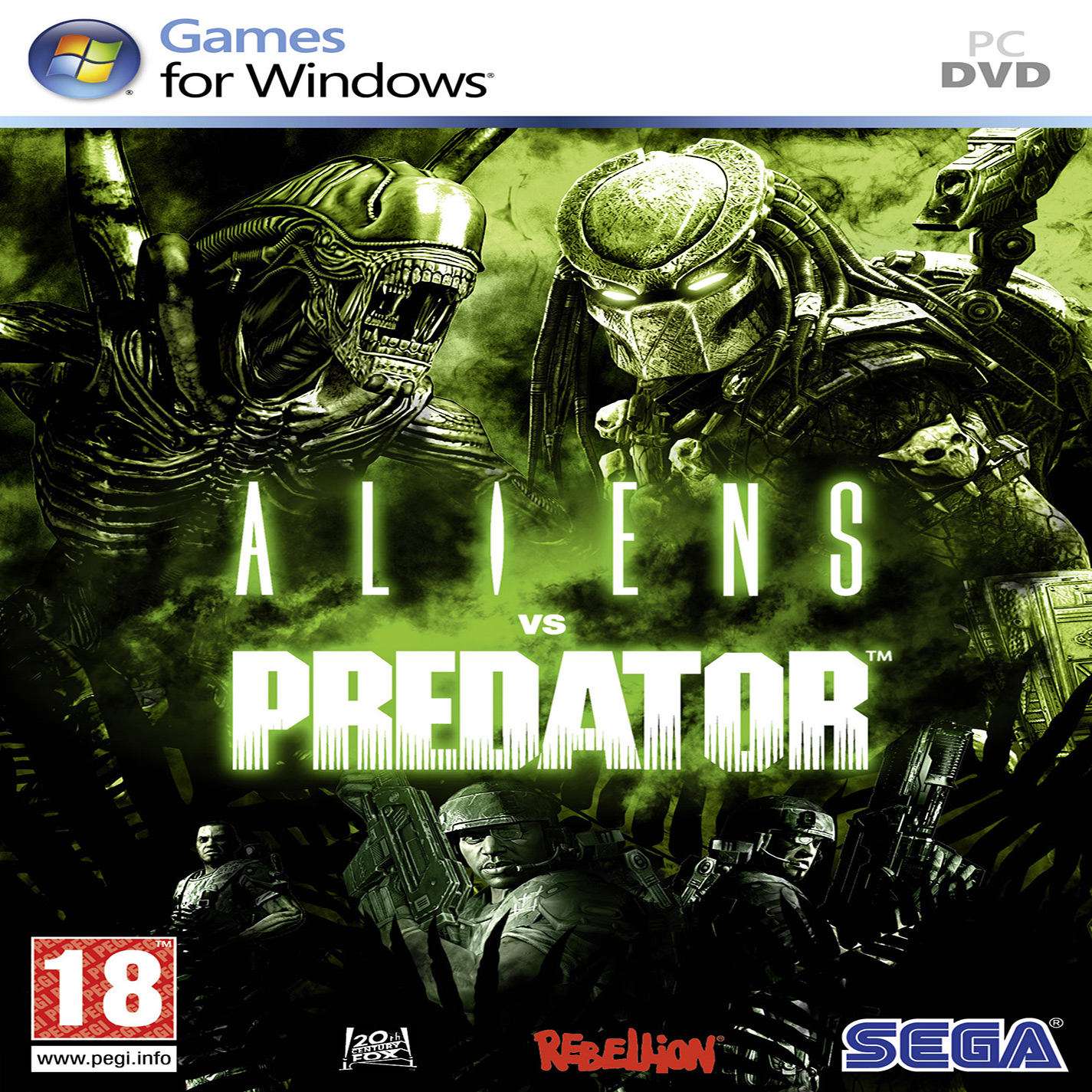 Aliens vs Predator - predn CD obal