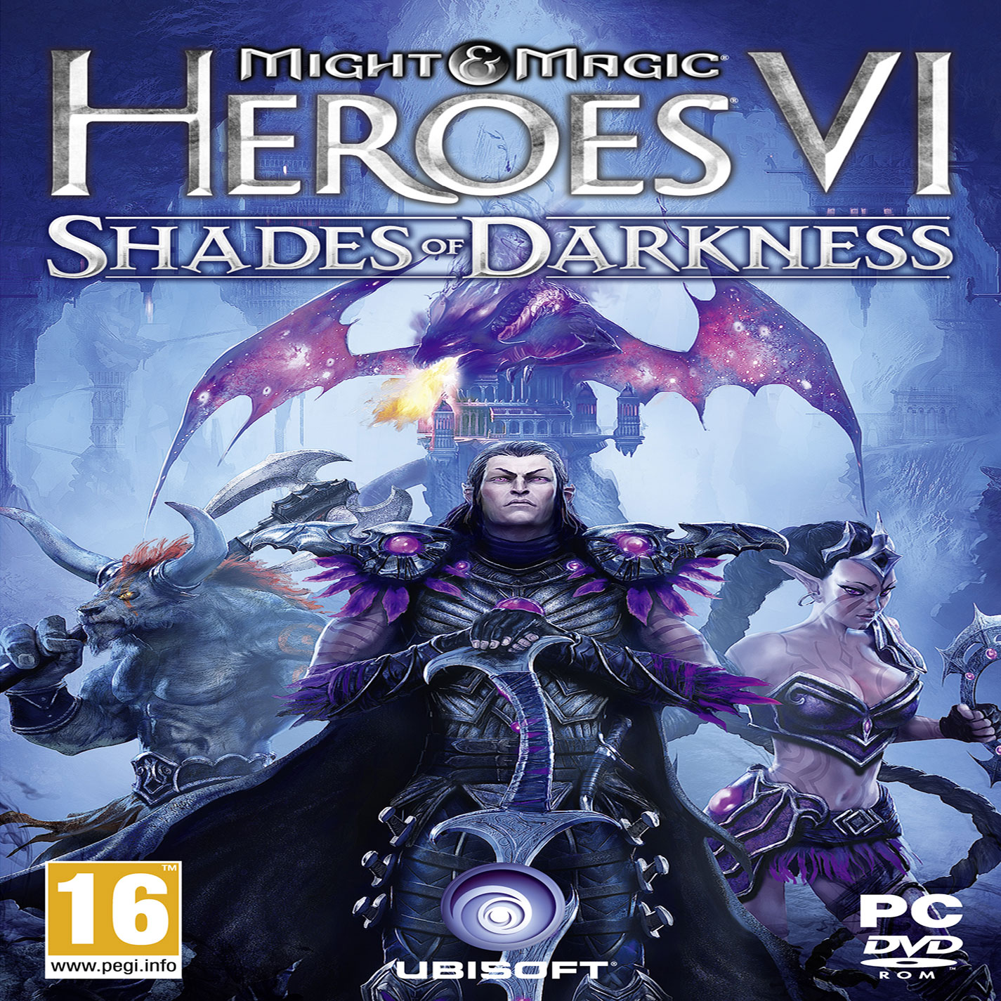 Might & Magic Heroes VI: Shades of Darkness - predn CD obal