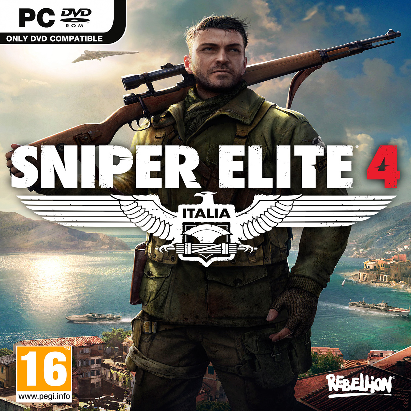 Sniper Elite 4 - predn CD obal