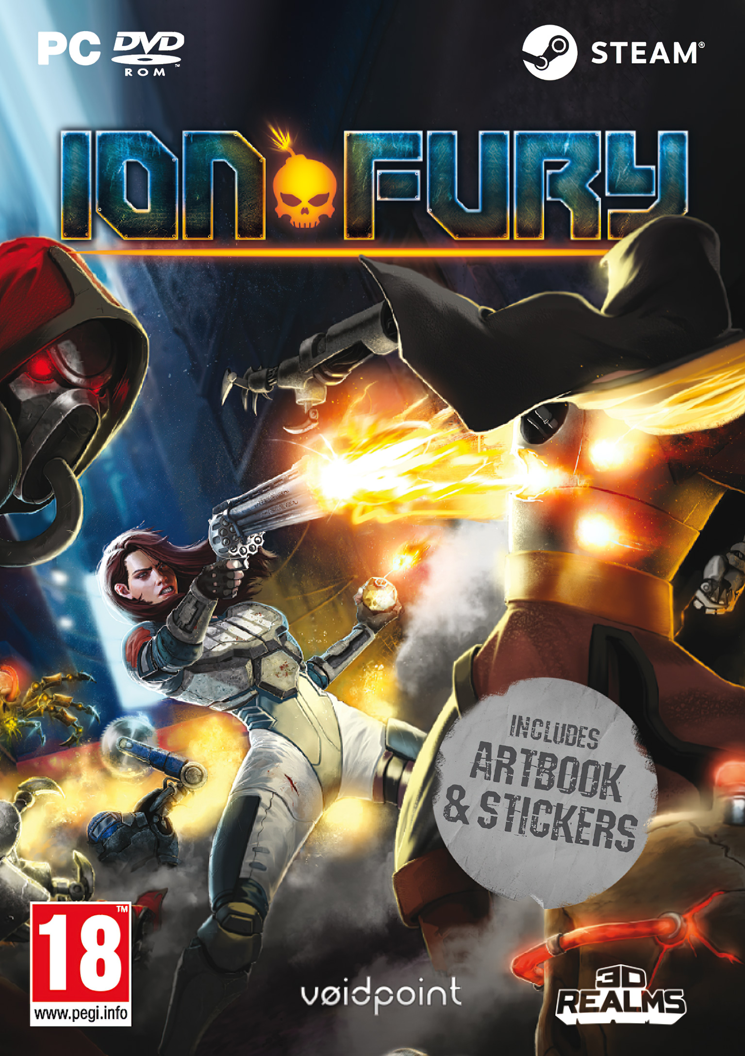 Ion Fury - predn DVD obal
