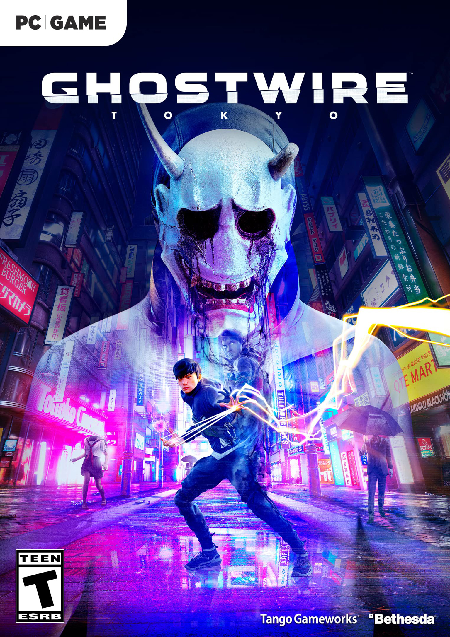 GhostWire: Tokyo - predn DVD obal