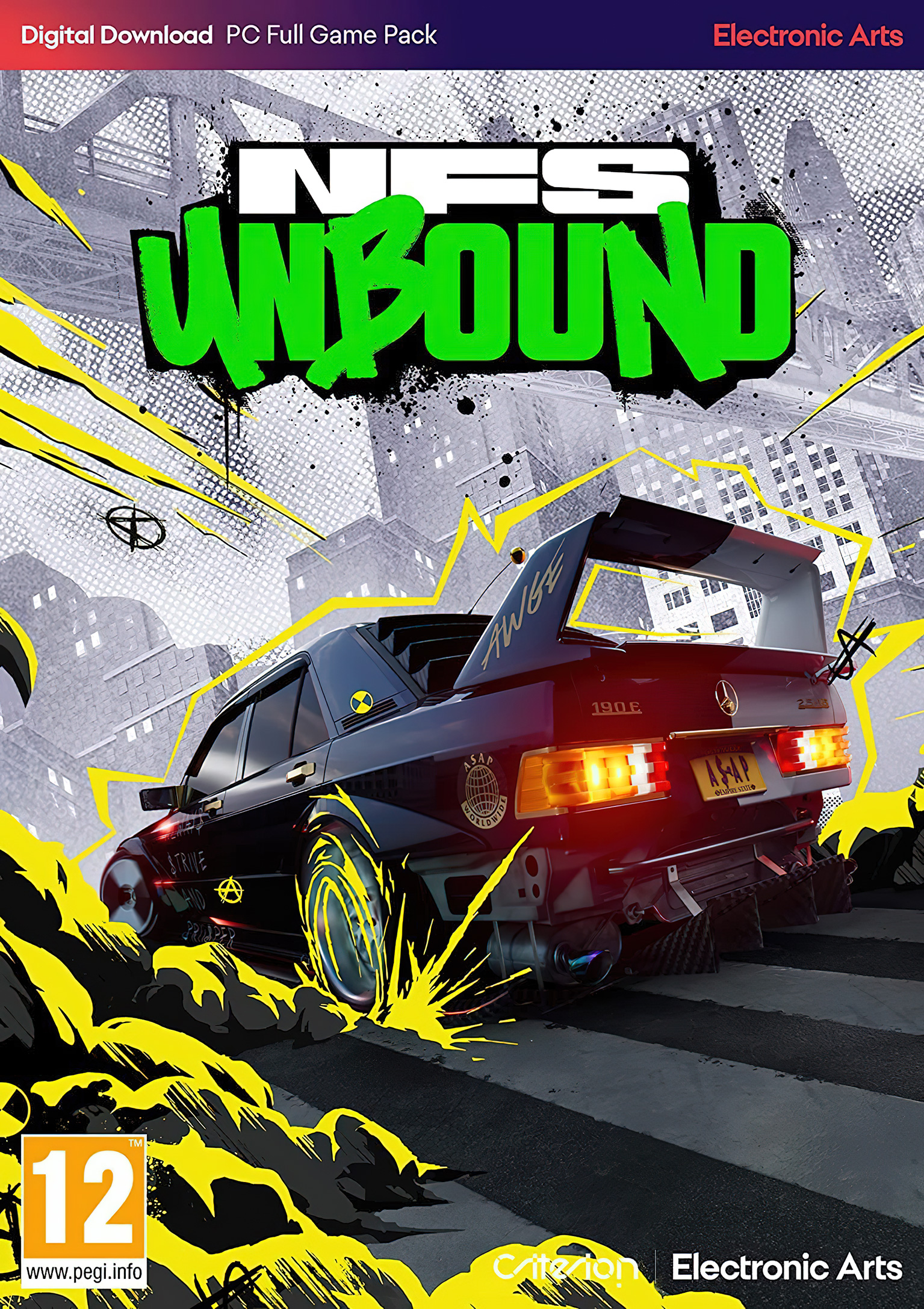 Need for Speed: Unbound - predn DVD obal