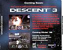 Descent: Freespace - The Great War - zadn CD obal