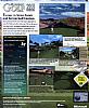 Microsoft Golf 2001 Edition - zadn CD obal