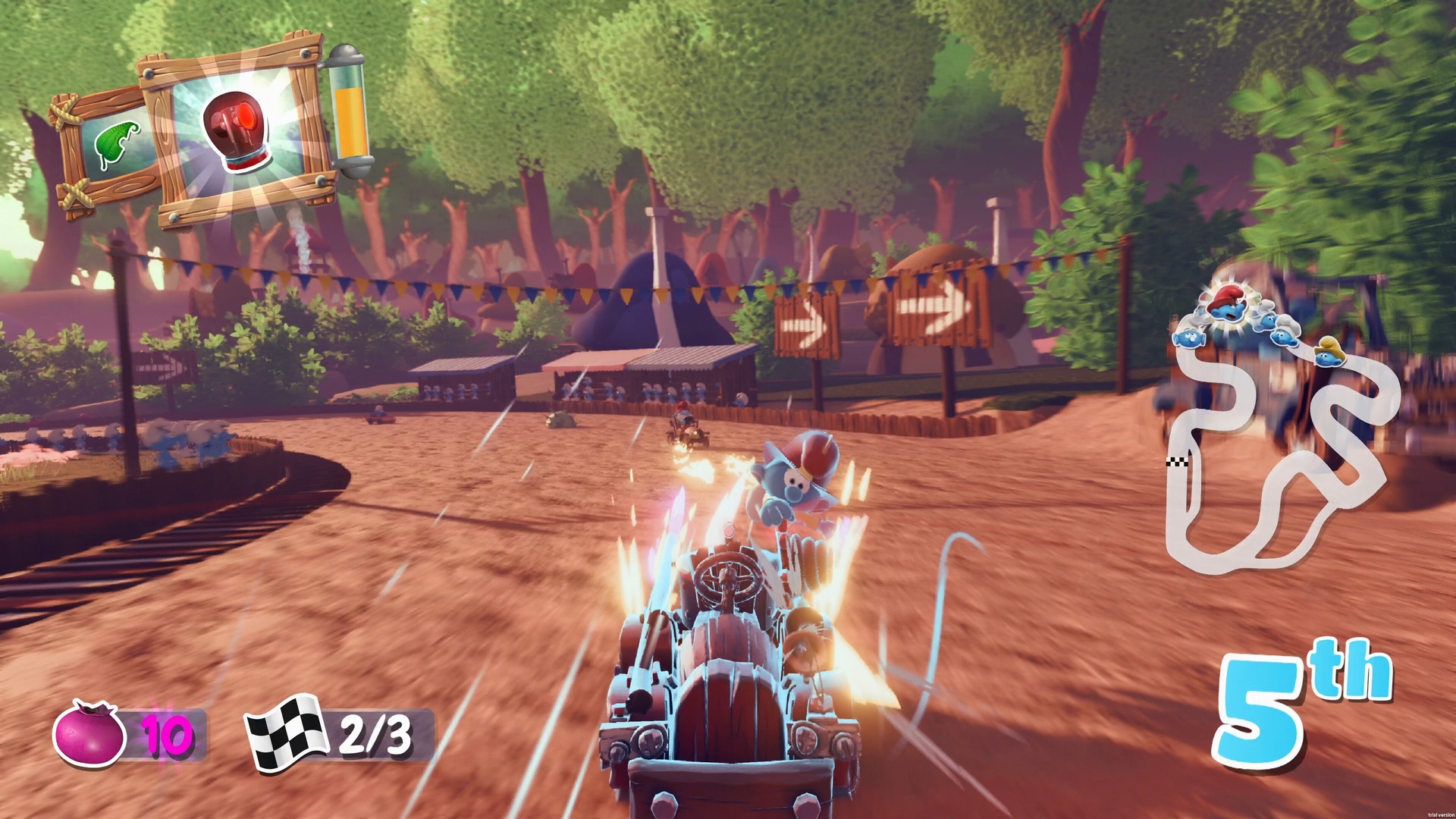 Smurfs Kart - screenshot 4