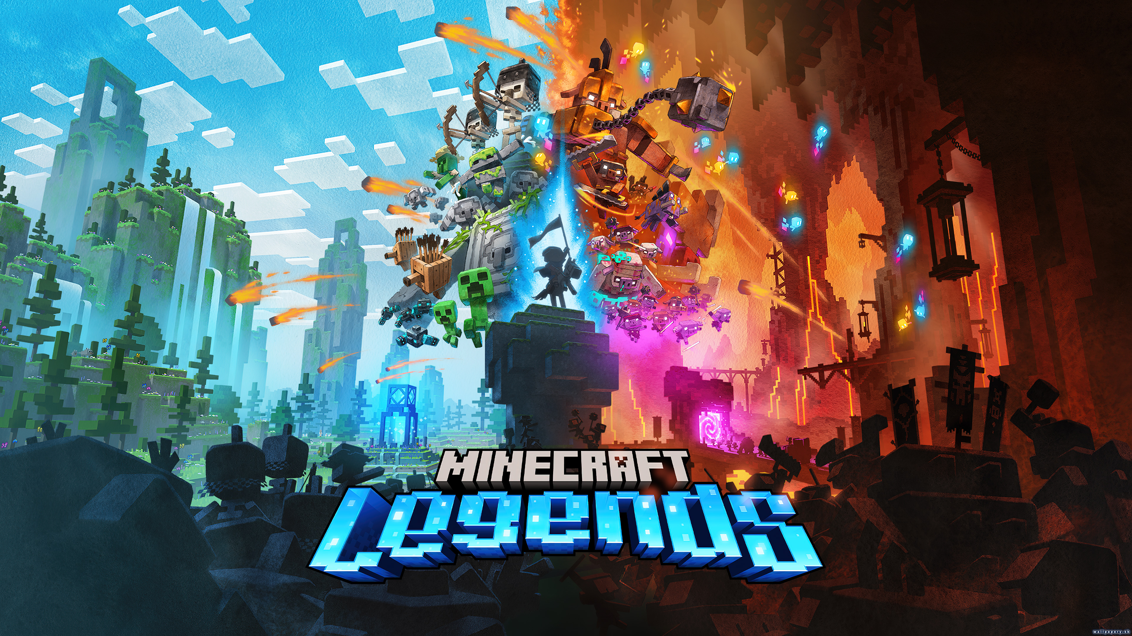 Minecraft Legends - wallpaper 1